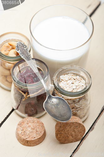 Image of healthy breakfast ingredients