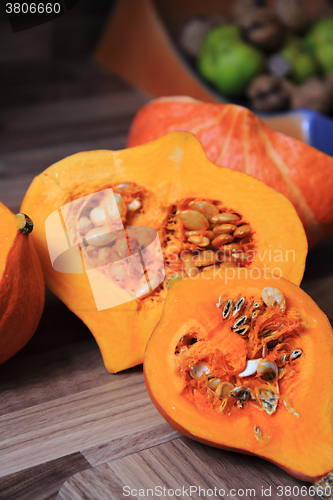 Image of hokaido pumpkin vegetable