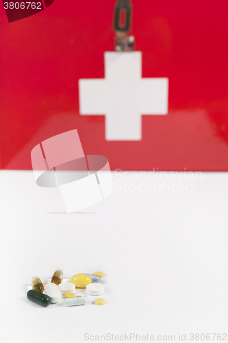 Image of Pills Red Cross