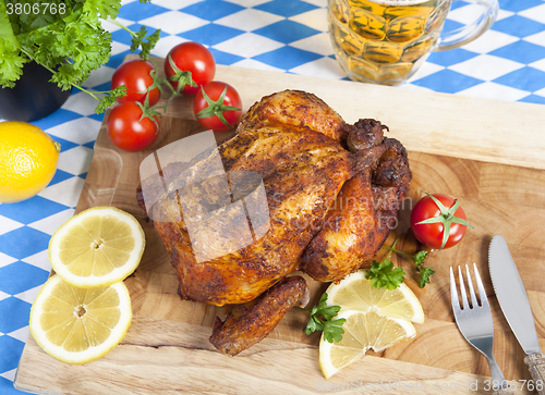 Image of Bavarian roast chicken
