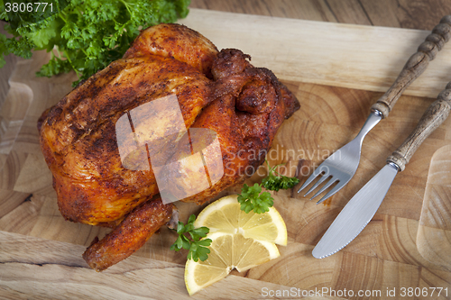 Image of crispy fried chicken