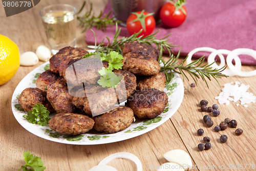 Image of homemade meatballs