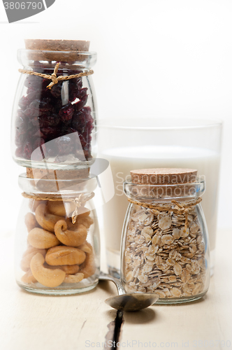 Image of healthy breakfast ingredients