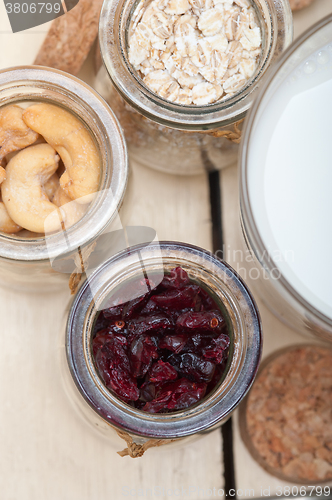 Image of healthy breakfast ingredients