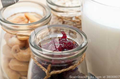Image of healthy breakfast ingredients