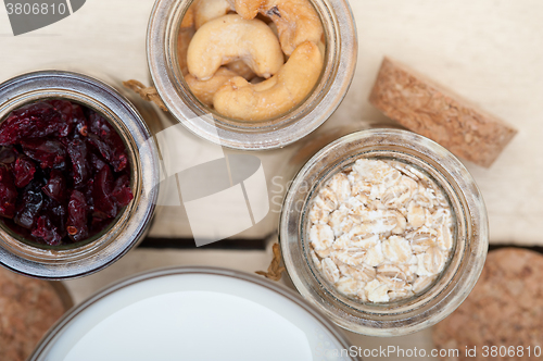 Image of healthy breakfast ingredients
