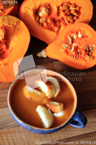 Image of hokaido pumpkin soup