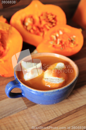 Image of hokaido pumpkin soup