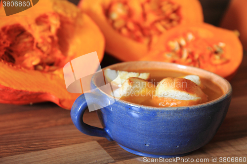 Image of hokaido pumpkin soup