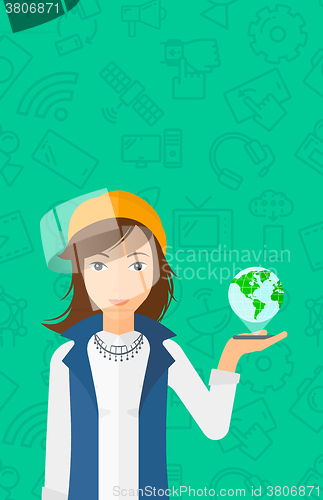 Image of International technology communication.
