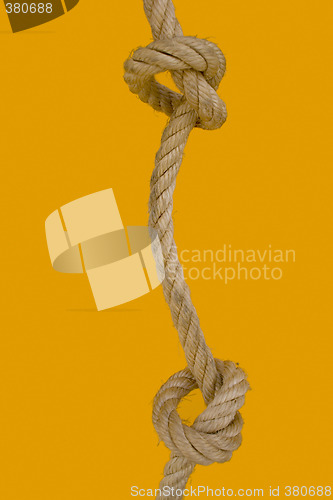 Image of Two rope knots