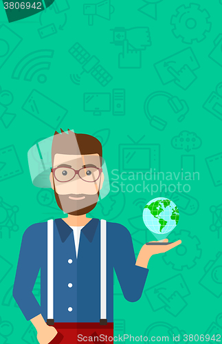Image of International technology communication.