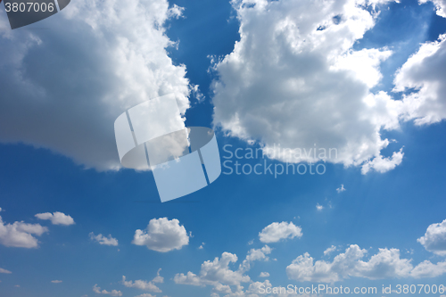 Image of blue sky