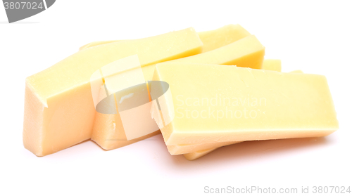 Image of cheese on white