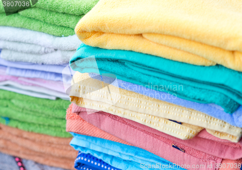Image of pile of towels