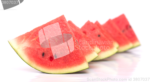 Image of watermelon on white