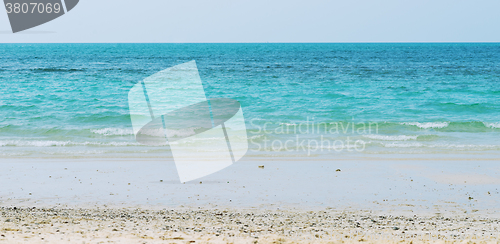 Image of view of blue sea