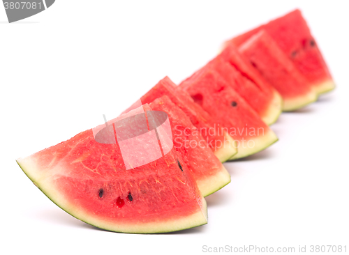 Image of watermelon on white