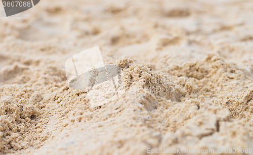 Image of fine sand beach