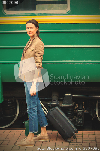 Image of smiling middle-aged woman