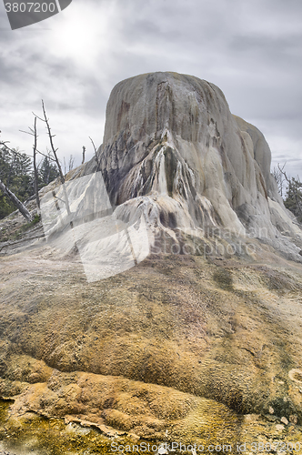 Image of Mammoth Hot Springs in Yellowstone National park