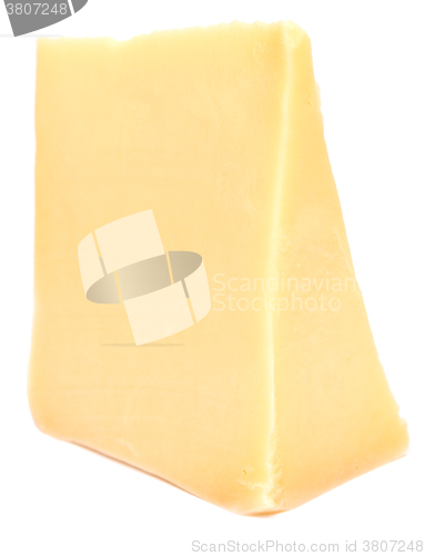 Image of cheese on white