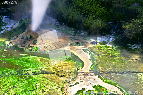 Image of Volcanic steam vent