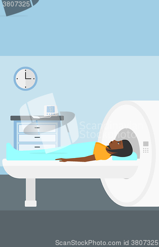 Image of Magnetic resonance imaging.