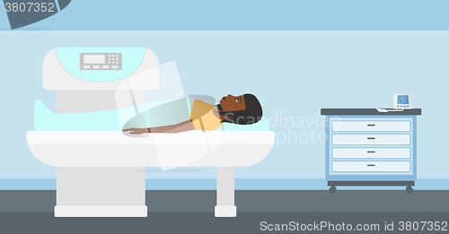 Image of Magnetic resonance imaging.