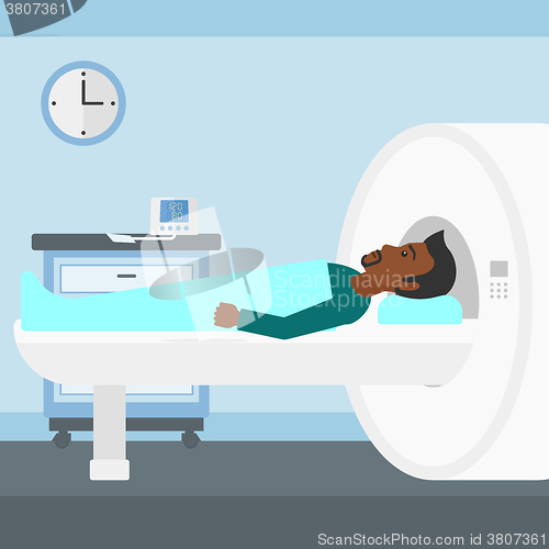 Image of Magnetic resonance imaging.