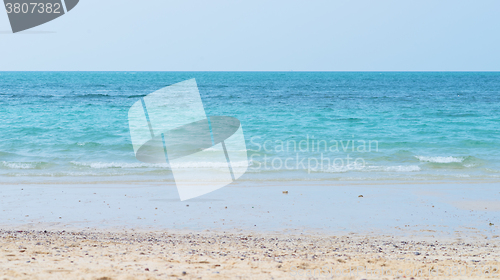 Image of view of blue sea