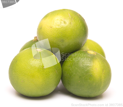 Image of ripe fresh limes