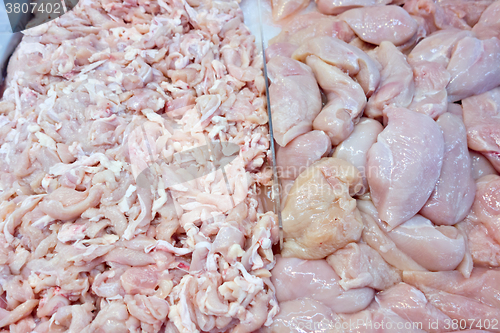 Image of raw chicken meat