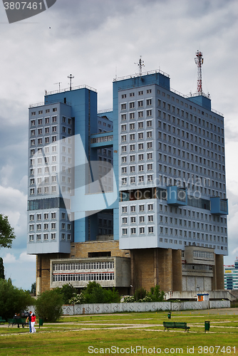 Image of House of Soviets. Kaliningrad. Russia