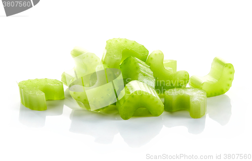 Image of chopped celery sticks