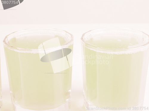 Image of  Green apple juice vintage