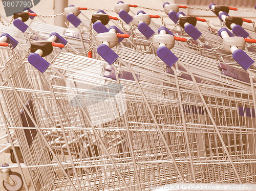 Image of  Shopping carts vintage