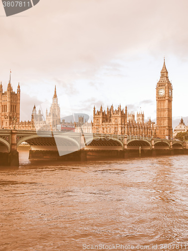 Image of Westminster Bridge vintage