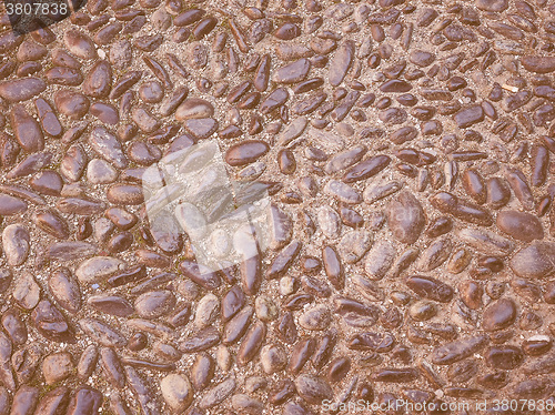 Image of Retro looking Stone floor