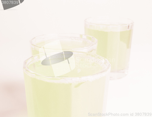 Image of  Green apple juice vintage