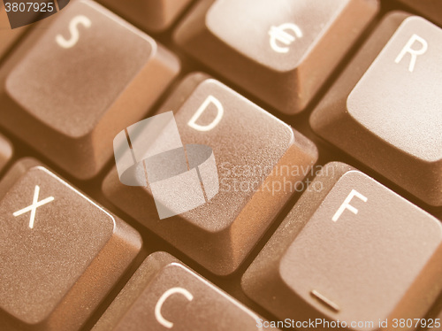 Image of  Computer keyboard vintage