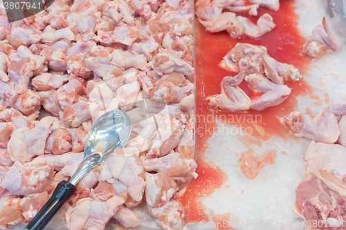 Image of raw chicken meat