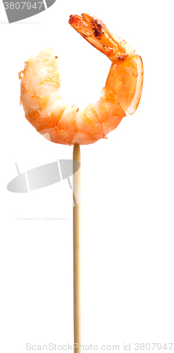 Image of grilled shrimp on stick