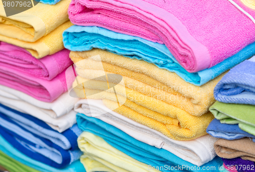 Image of pile of towels