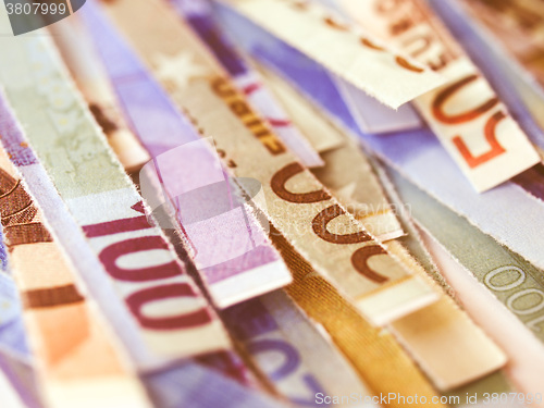 Image of  Euro note vintage