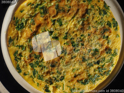 Image of Parsley cilantro omelette