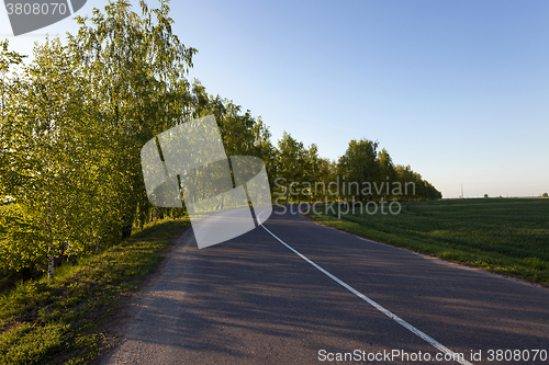 Image of Spring road ,  countryside  