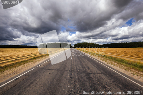 Image of  small country road  