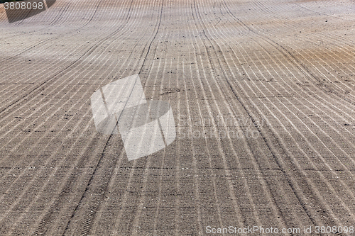 Image of plowed agricultural field 