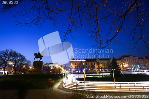 Image of King Tomislav Park at Advent